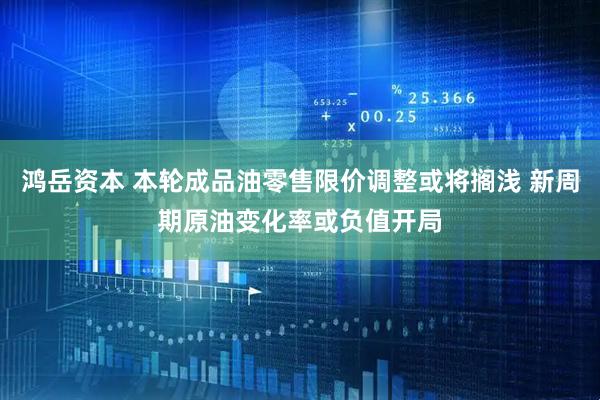 鸿岳资本 本轮成品油零售限价调整或将搁浅 新周期原油变化率或负值开局